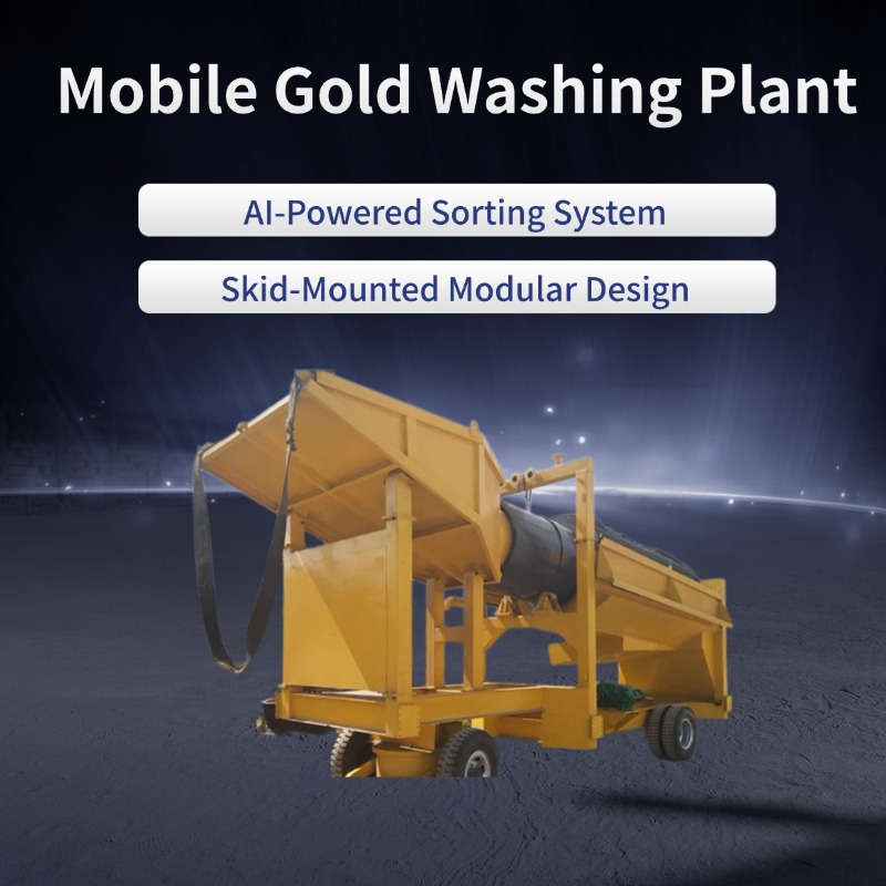 Mobile Gold Washing Plant
